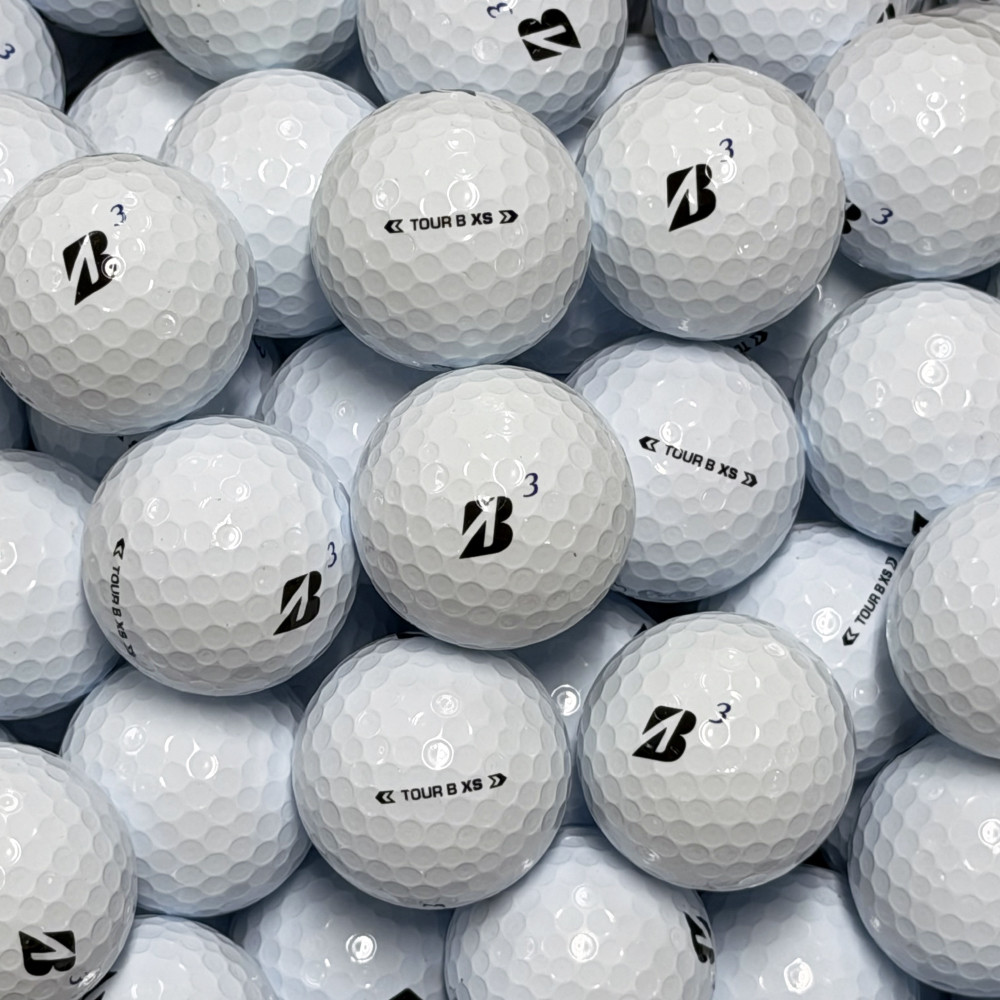 【BRIDGESTONE】TOUR B XS白 (18個) Bridgestone Tour B XS Bulk White Golf Balls - Prior Generation